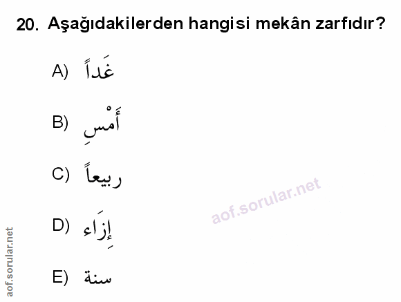 Soru 20