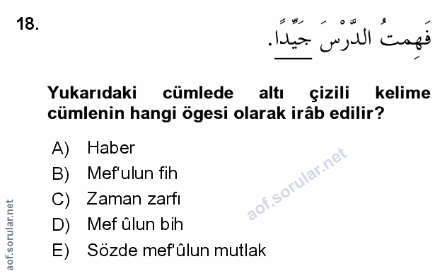Soru 18