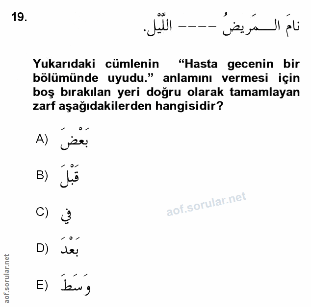 Soru 19
