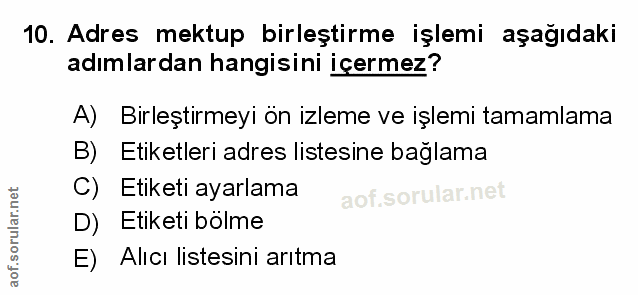 Soru 10