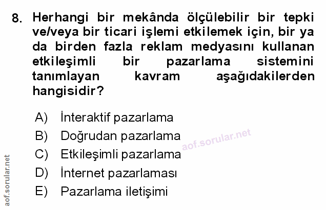 Soru 8