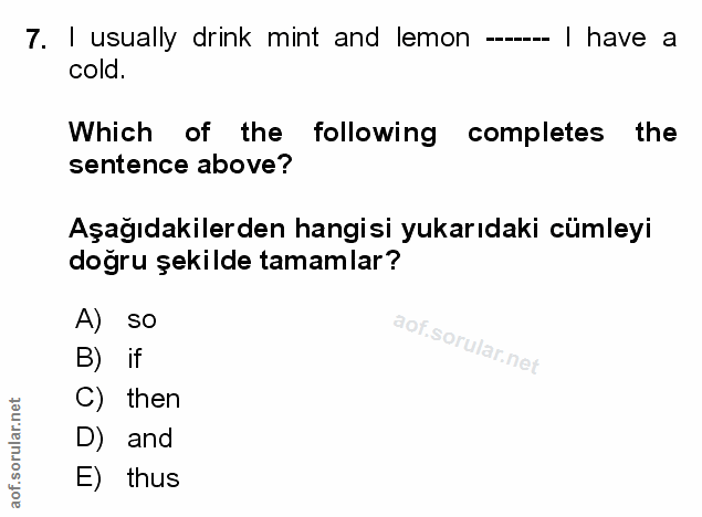 Soru 7