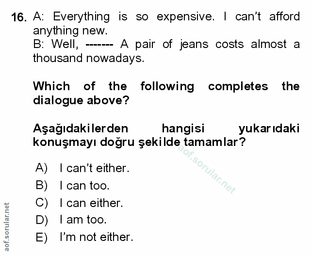 Soru 16