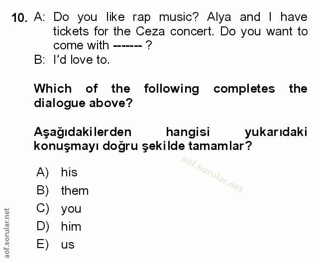 Soru 10