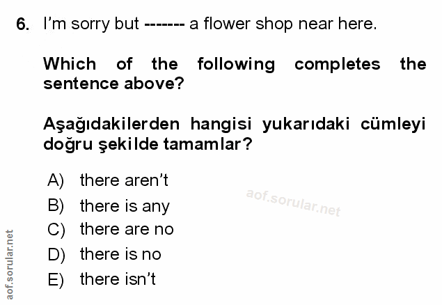 Soru 6