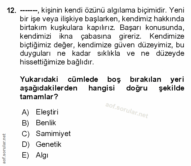 Soru 12