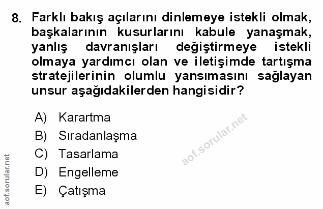 Soru 8