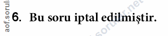 Soru 6