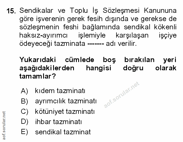 Soru 15