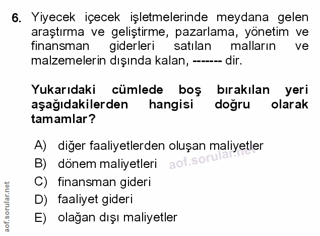 Soru 6