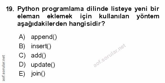 Soru 19