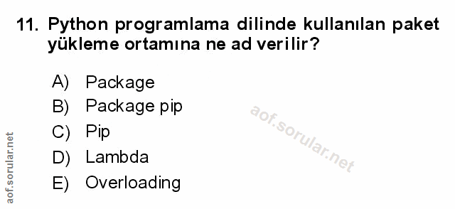 Soru 11