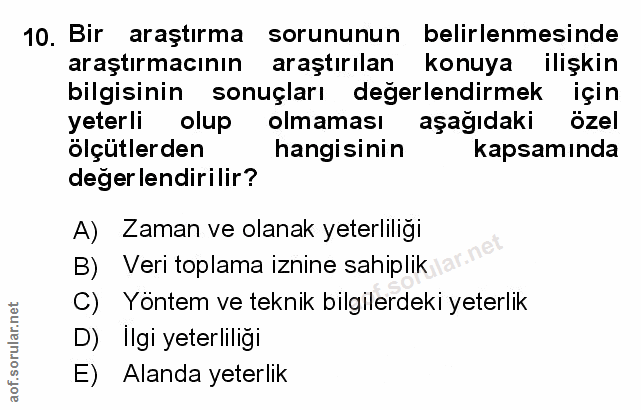 Soru 10