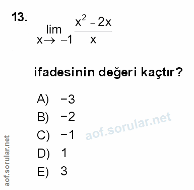 Soru 13