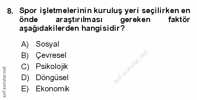 Soru 8