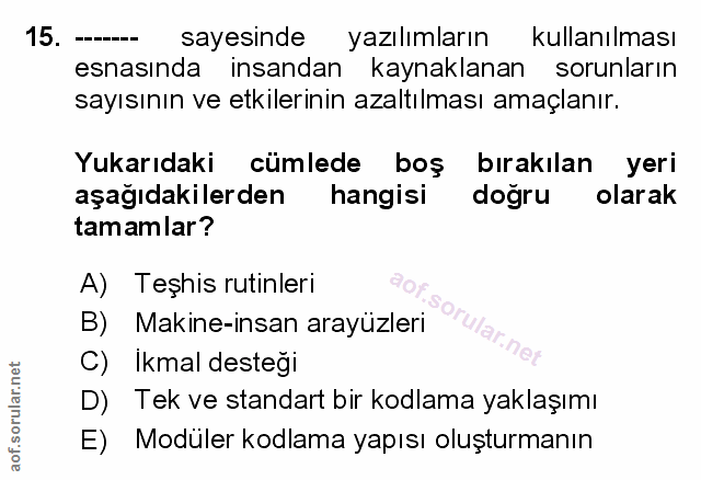 Soru 15