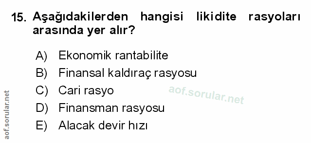 Soru 15