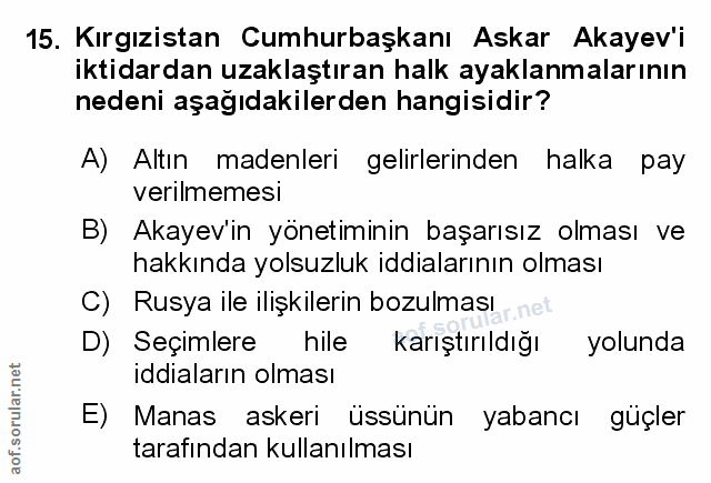 Soru 15