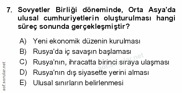 Soru 7
