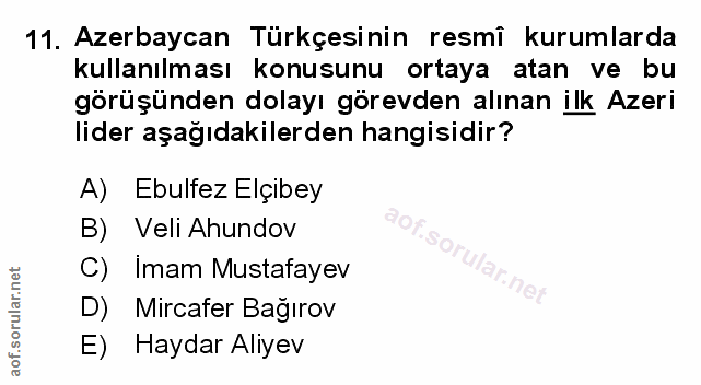 Soru 11