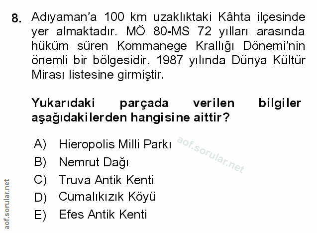 Soru 8