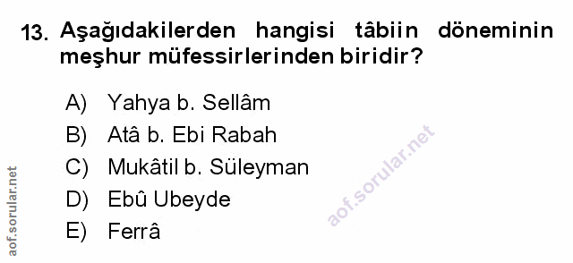 Soru 13