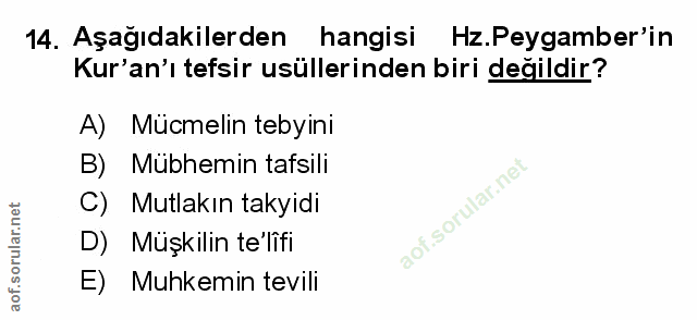 Soru 14
