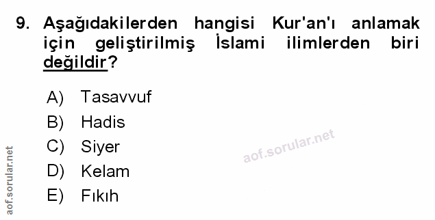 Soru 9