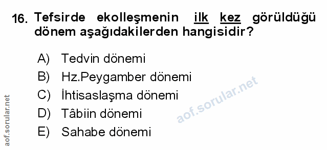 Soru 16