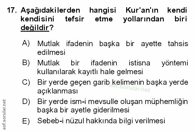 Soru 17