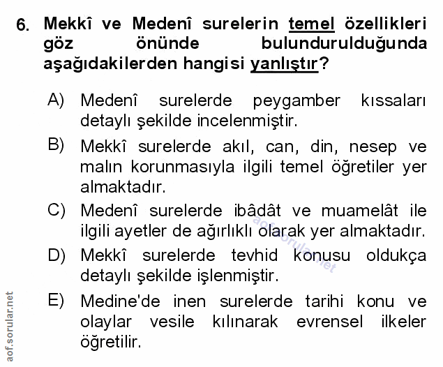 Soru 6