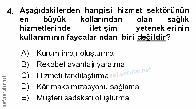 Soru 4
