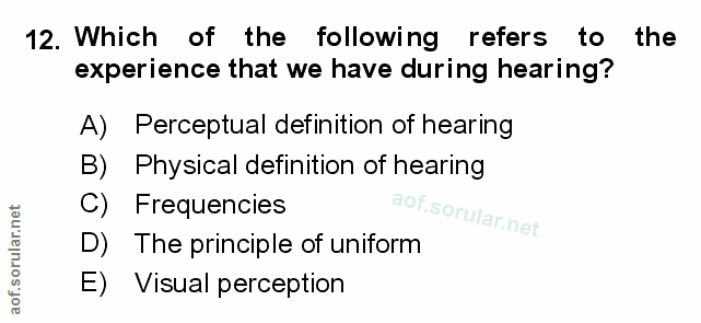 Soru 12