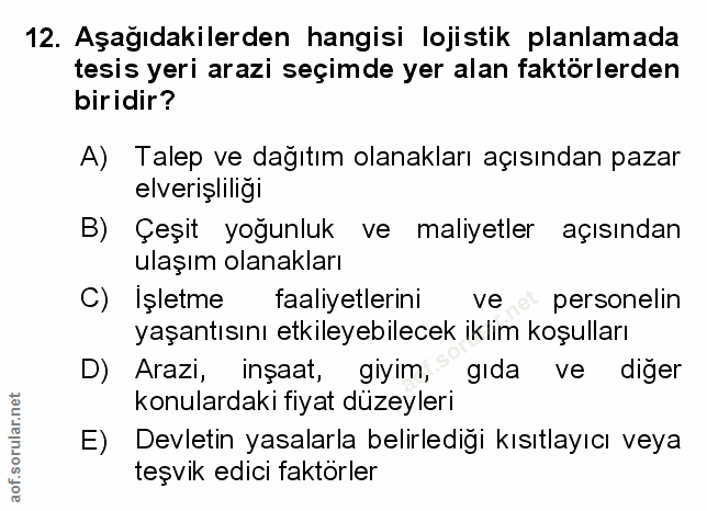 Soru 12
