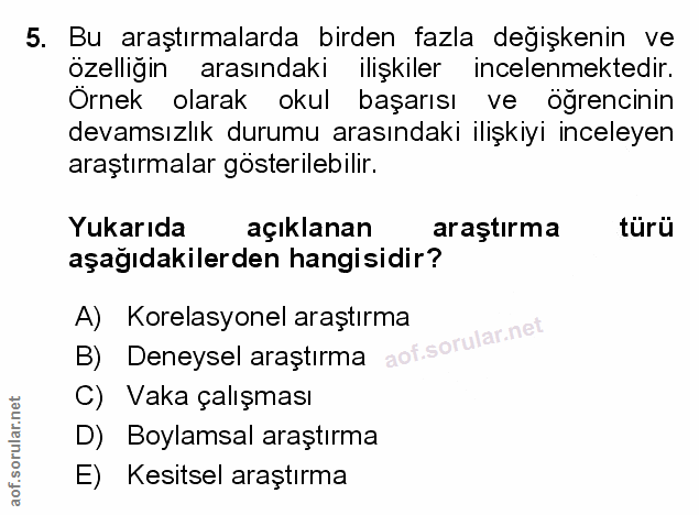 Soru 5