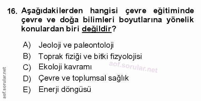 Soru 16