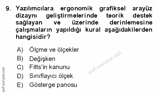 Soru 9