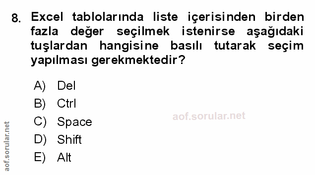 Soru 8