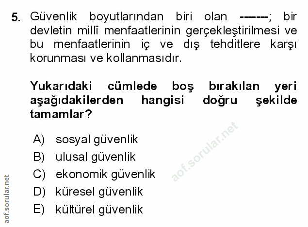 Soru 5