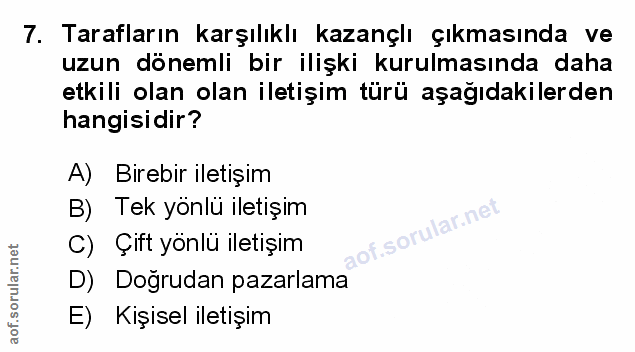 Soru 7