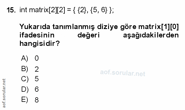 Soru 15