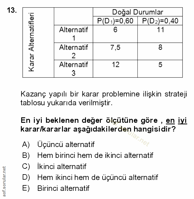 Soru 13