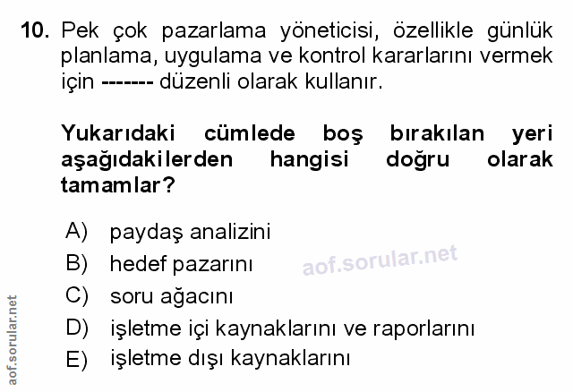 Soru 10