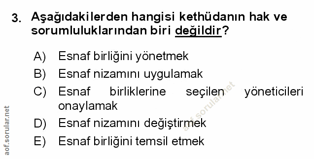 Soru 3