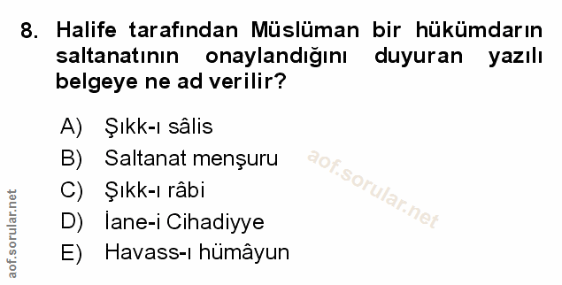 Soru 8