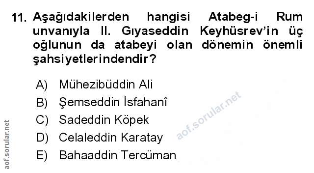 Soru 11