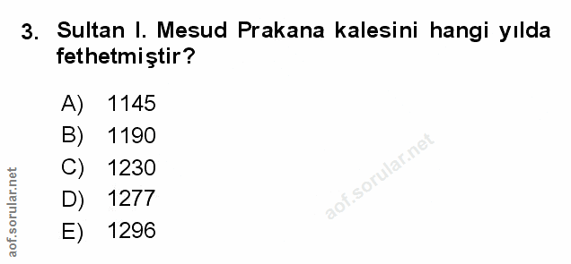 Soru 3