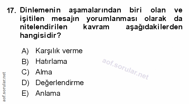 Soru 17