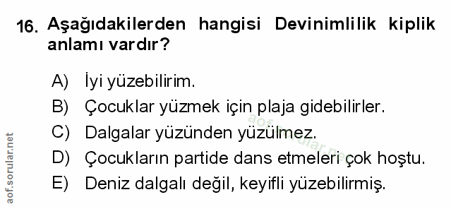 Soru 16