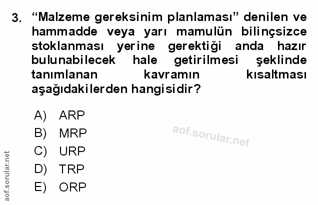 Soru 3